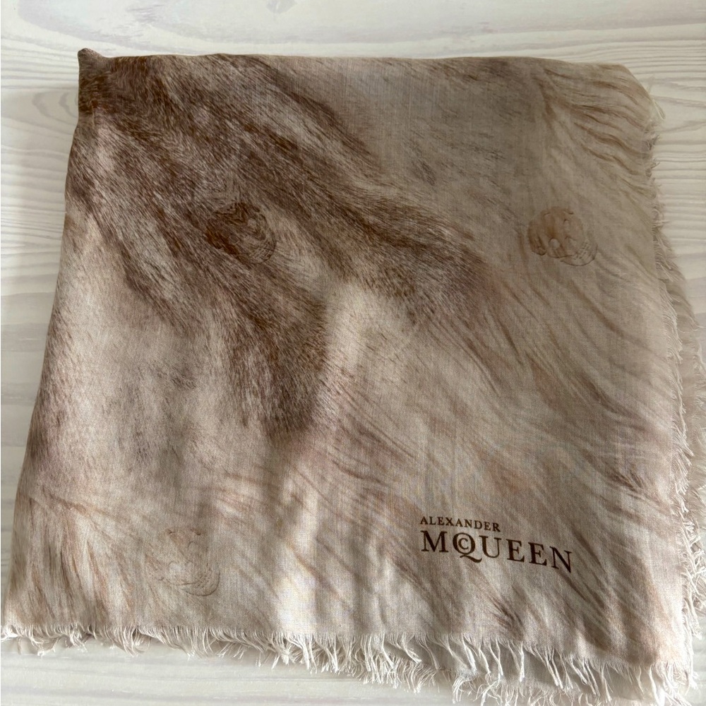 Alexander Mcqueen Silk Scarf